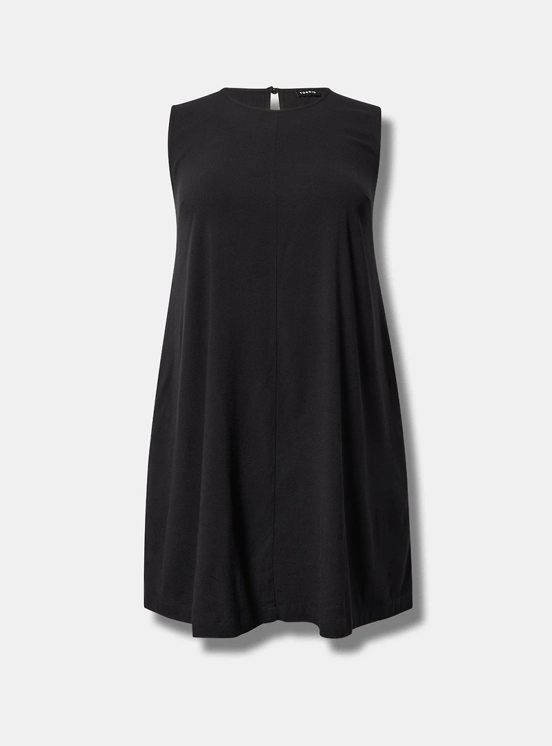 Mini Crew Neck Shift Dress