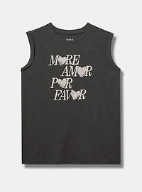 Roll-Sleeve Muscle Tank