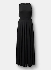 Cut-Out Waist Maxi Dress