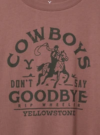 Yellowstone Relaxed Cotton Crew Tee