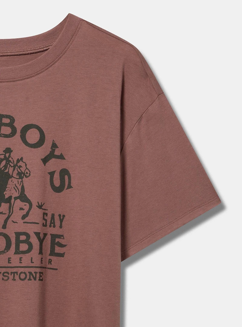 Yellowstone Relaxed Cotton Crew Tee