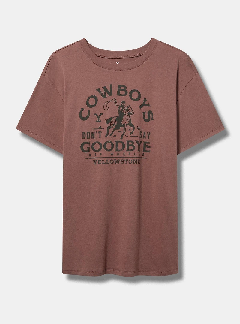 Yellowstone Relaxed Cotton Crew Tee