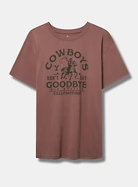 Yellowstone Relaxed Cotton Crew Tee