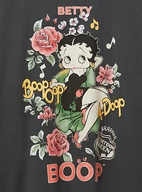 Betty Boop Oversized Cotton Crew Tunic Tee