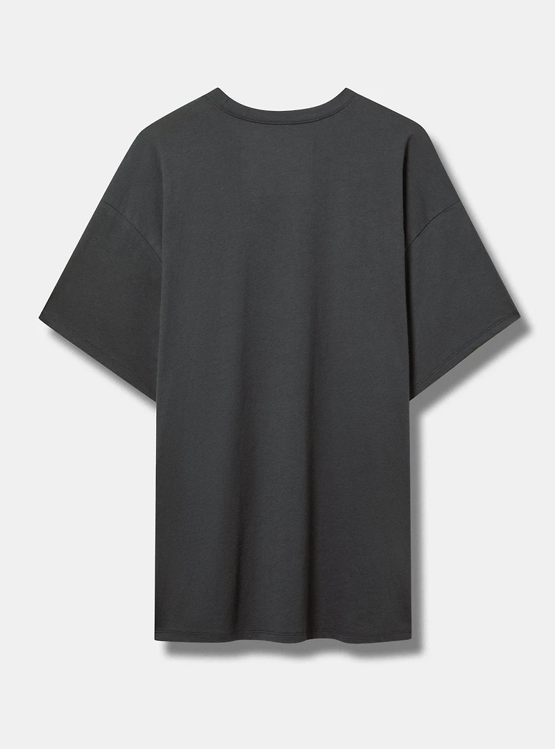 Betty Boop Oversized Cotton Crew Tunic Tee