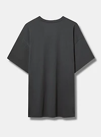 Betty Boop Oversized Cotton Crew Tunic Tee