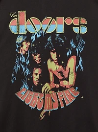 The Doors Oversized Cotton Crew Tunic Tee