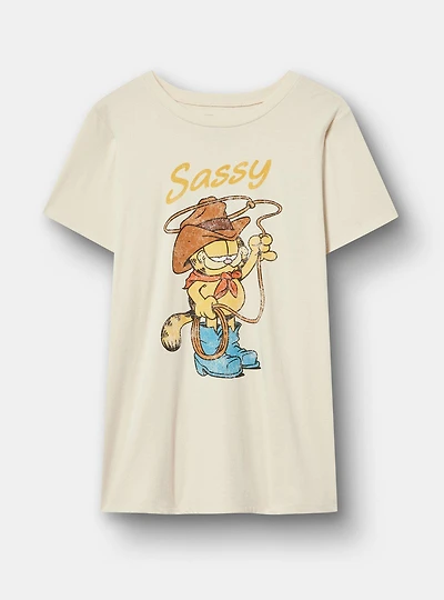Garfield Classic Cotton Crew Tee