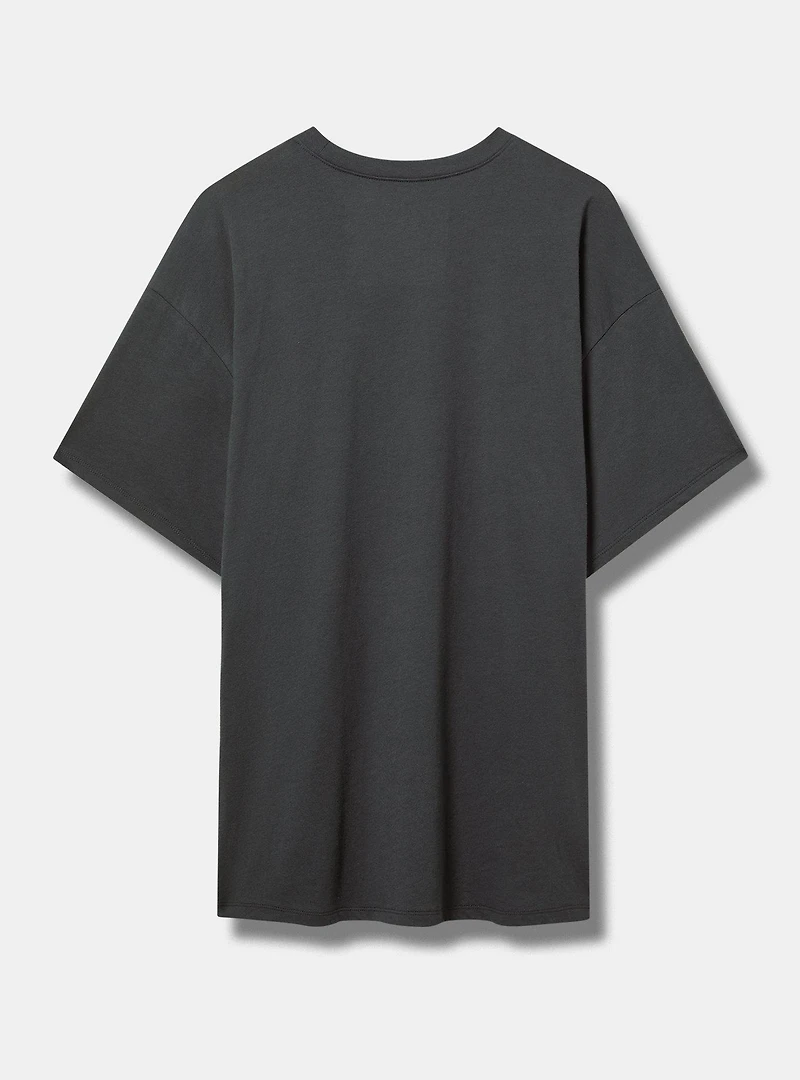 Harry Potter Oversized Cotton Crew Tunic Tee