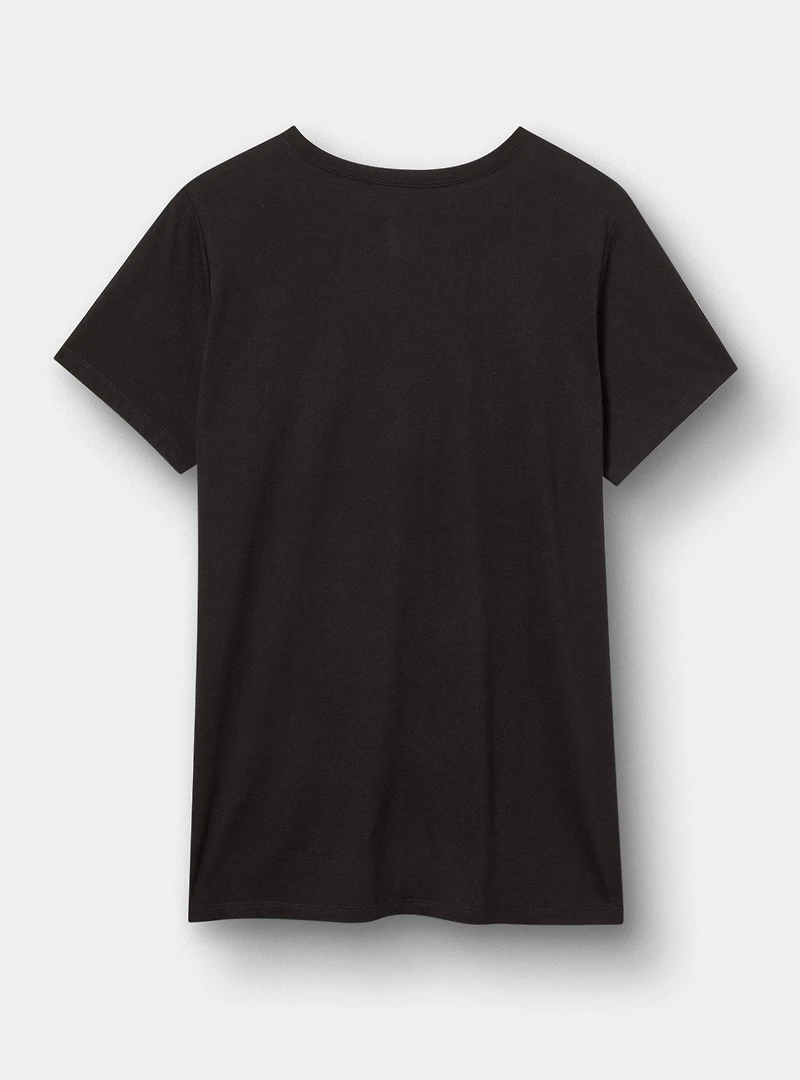 Bettie Page Classic Cotton Crew Tee