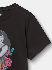 Bettie Page Classic Cotton Crew Tee