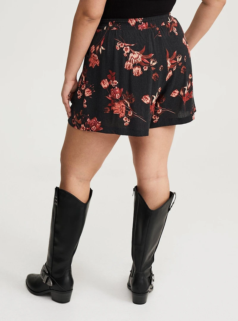 Pull-On High-Rise Short