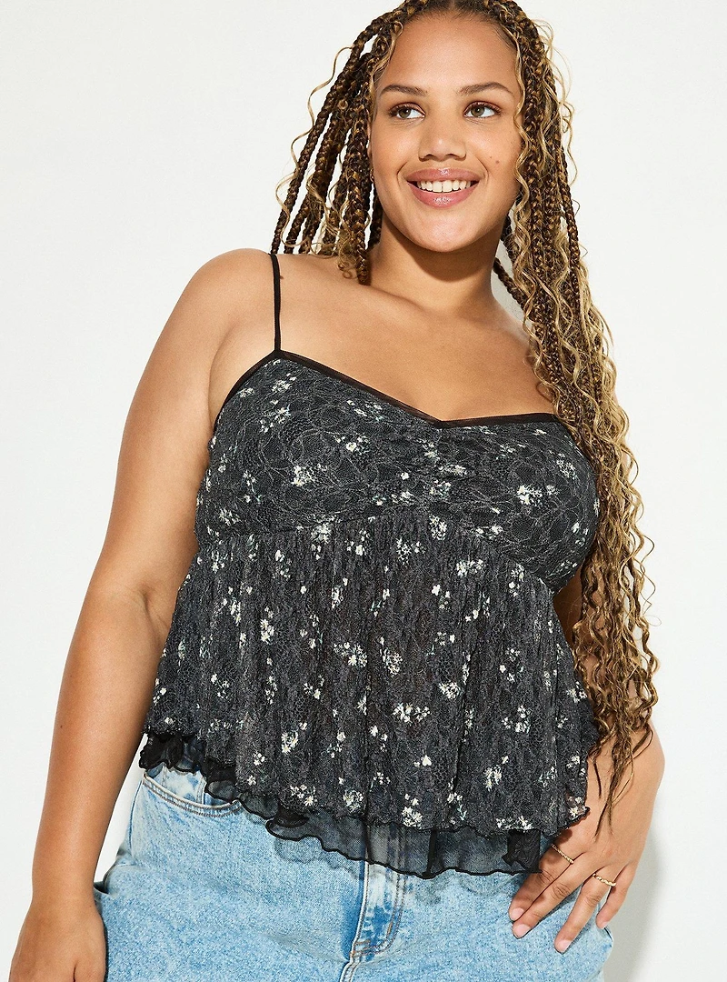LoveSick Sweetheart Babydoll Top