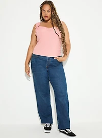 LoveSick Cinch-Front Tank Top