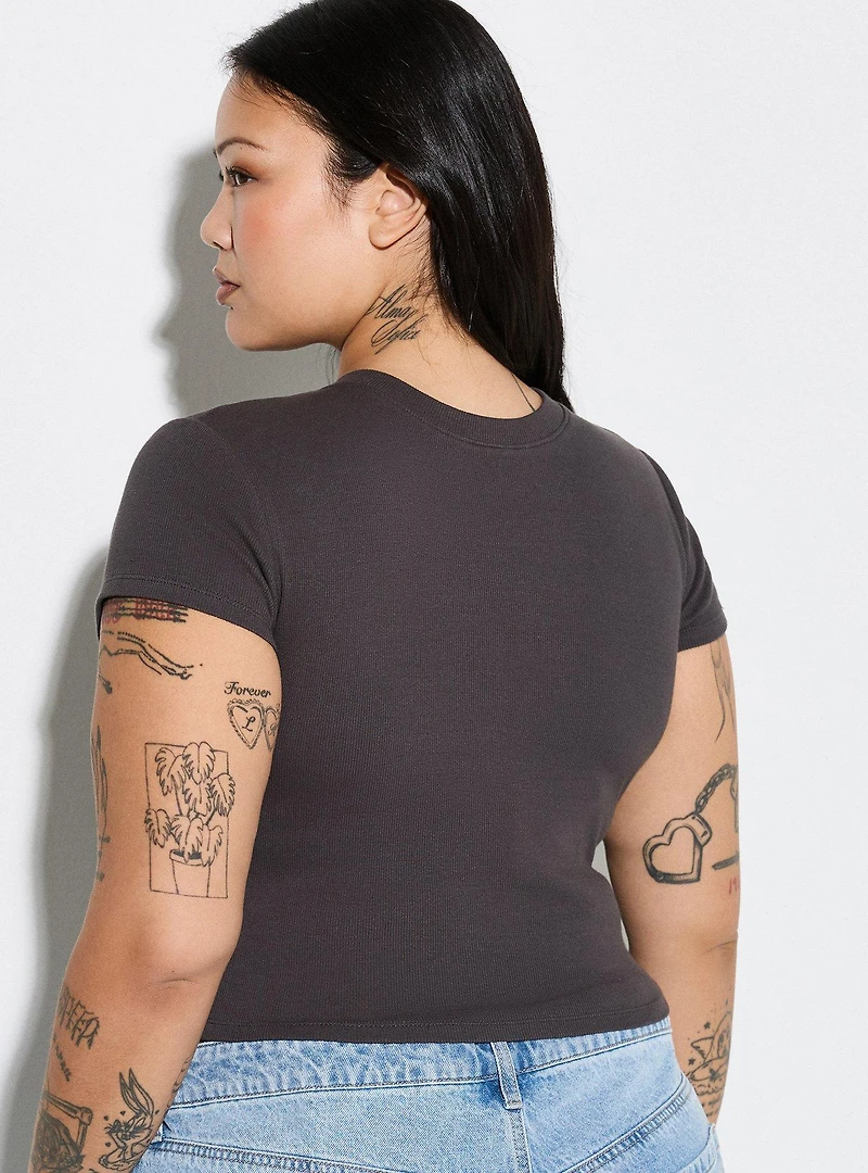 LoveSick Fitted Baby Tee