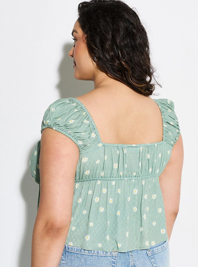 LoveSick Double Tie Flyaway Top