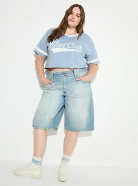 LoveSick Cropped Varsity Tee