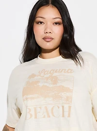 LoveSick Cropped Jersey Tee