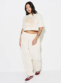 LoveSick Cropped Jersey Tee
