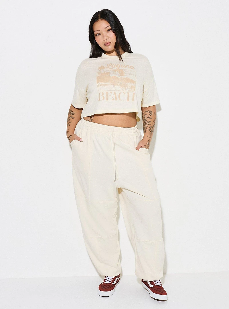 LoveSick Cropped Jersey Tee