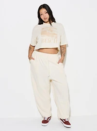 LoveSick Cropped Jersey Tee