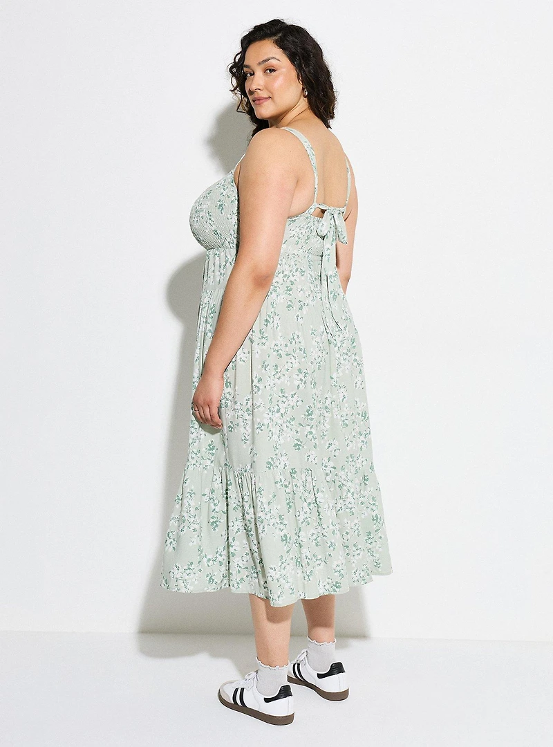 LoveSick Ruffle Midi Dress