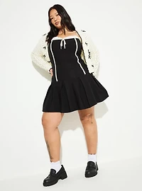 LoveSick Drop-Waist Coquette Dress