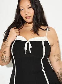 LoveSick Drop-Waist Coquette Dress