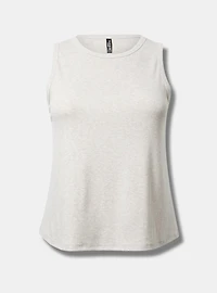 Pointelle High-Neck Sleep Tank