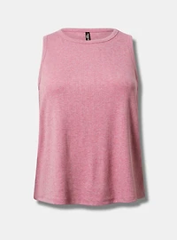 Pointelle High-Neck Sleep Tank