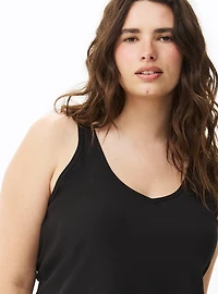 Super Soft Performance Jersey Rib Active Tank
