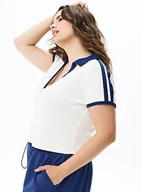 Heritage Rib Polo Active Tee