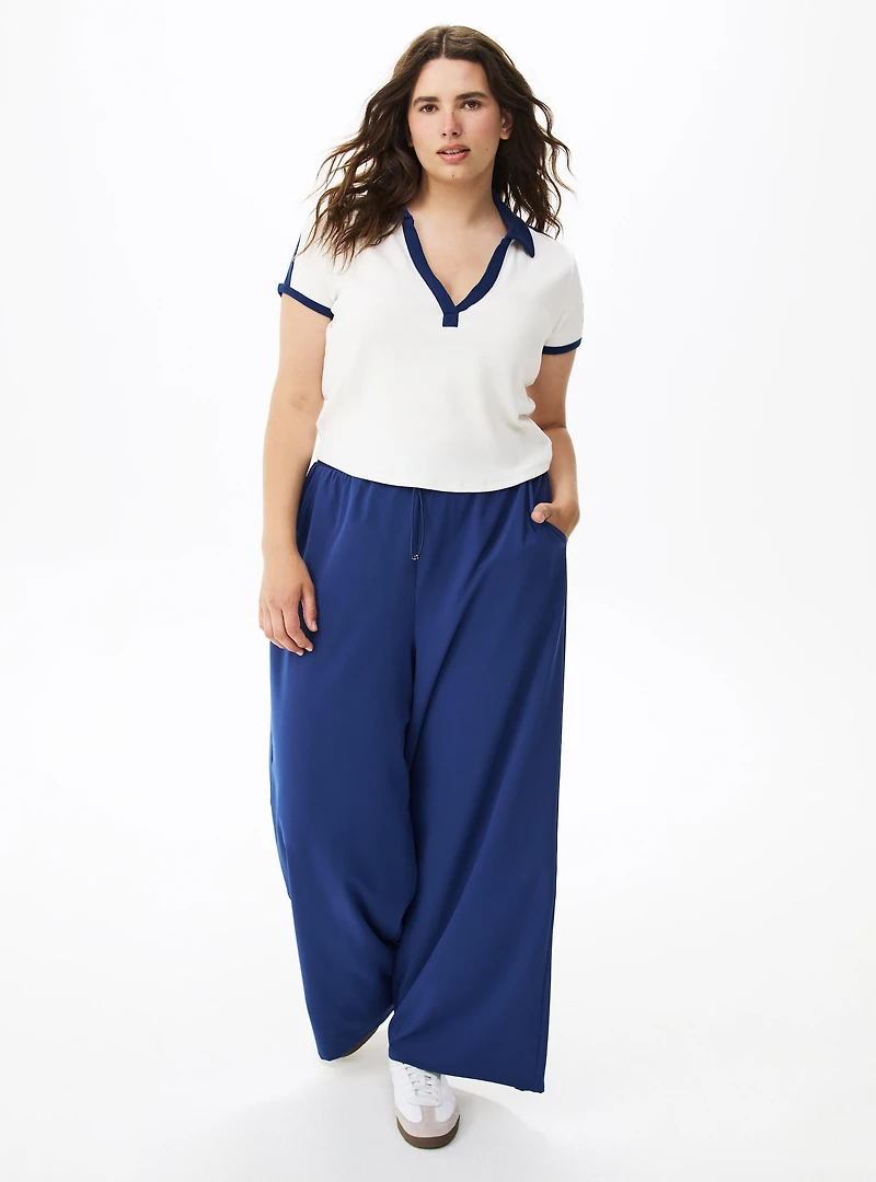 Heritage Rib Polo Active Tee