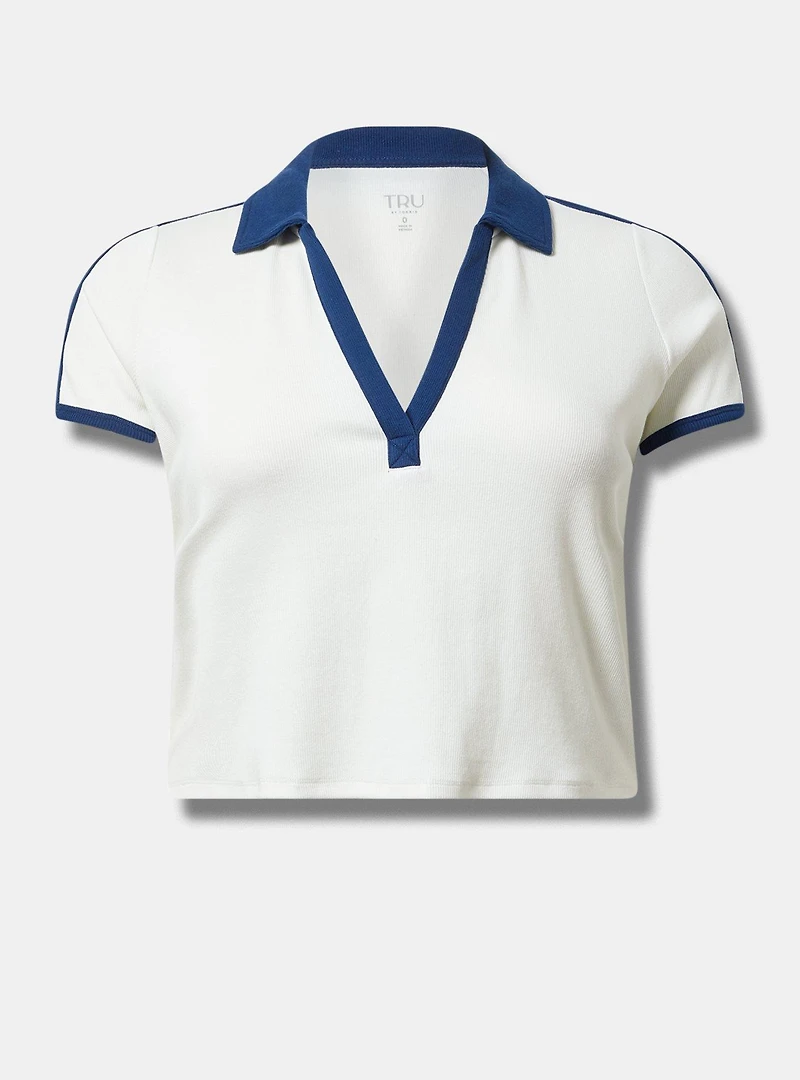Heritage Rib Polo Active Tee