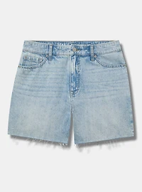 5'' High-Rise Rhinestone Short