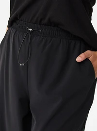 Stretch Woven Wide-Leg Active Pant