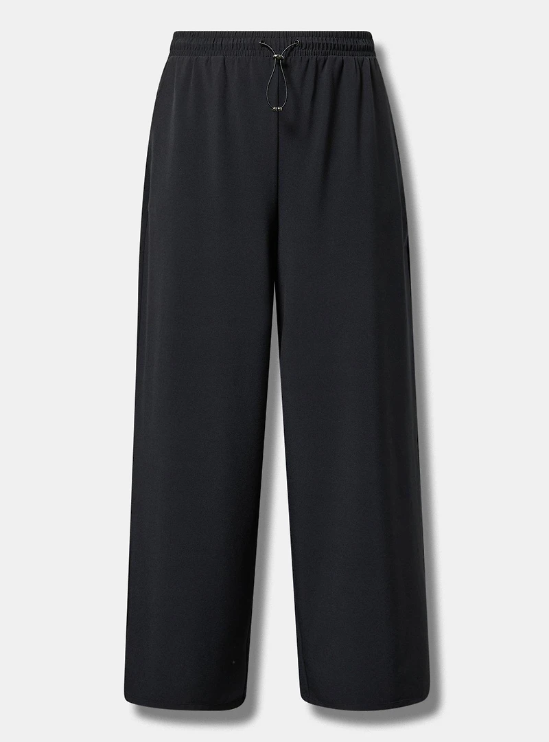 Stretch Woven Wide-Leg Active Pant