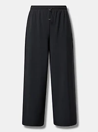 Stretch Woven Wide-Leg Active Pant