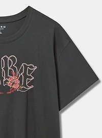 Vibe Floral Relaxed Tee