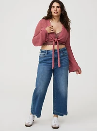 Tie-Front Sweater Shrug