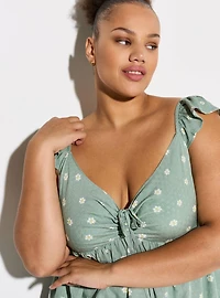 LoveSick Cinch Front Babydoll Top