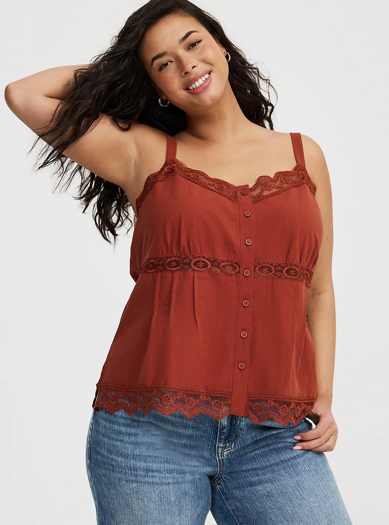 Lace Trim Cami