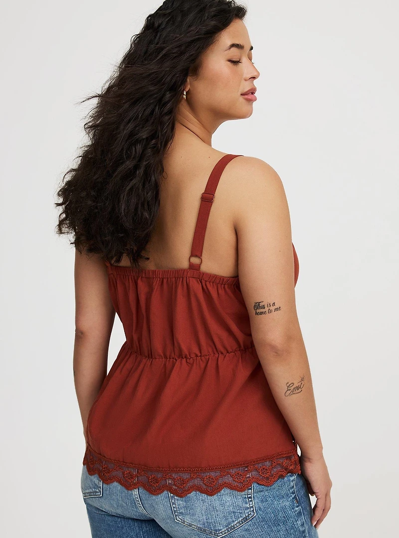 Lace Trim Cami