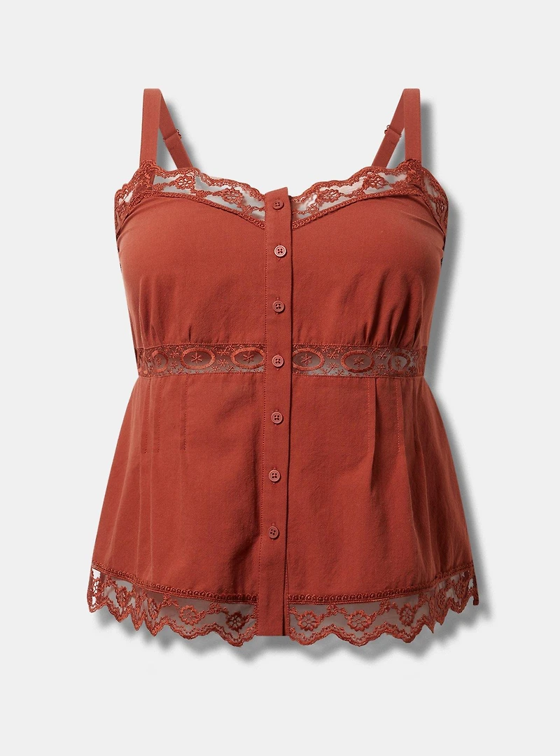 Lace Trim Cami