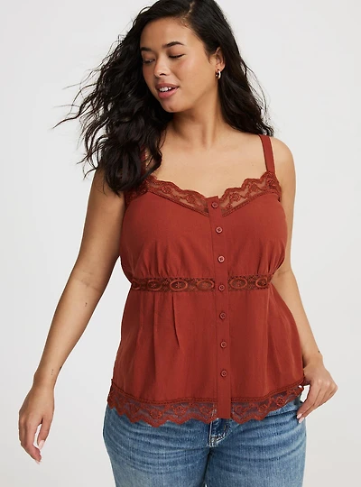 Lace Trim Cami