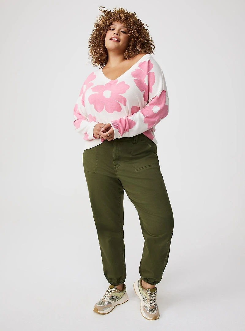 Pullover V-Neck Sweater