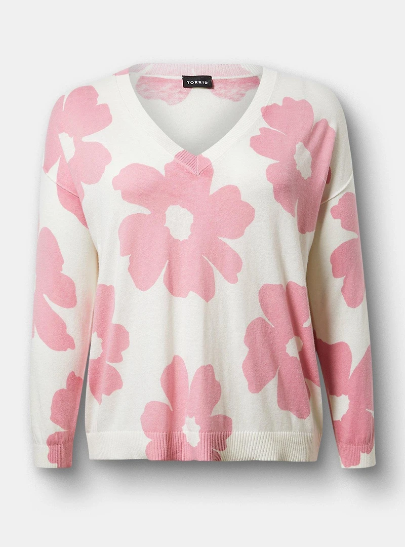 Pullover V-Neck Sweater