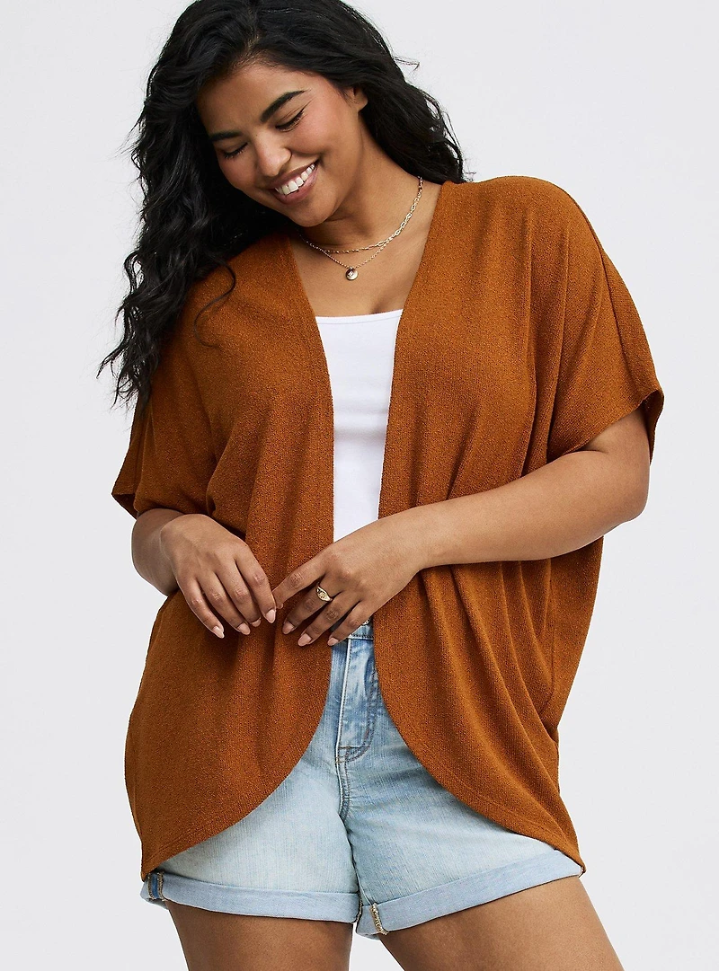 Open Cocoon Cardigan