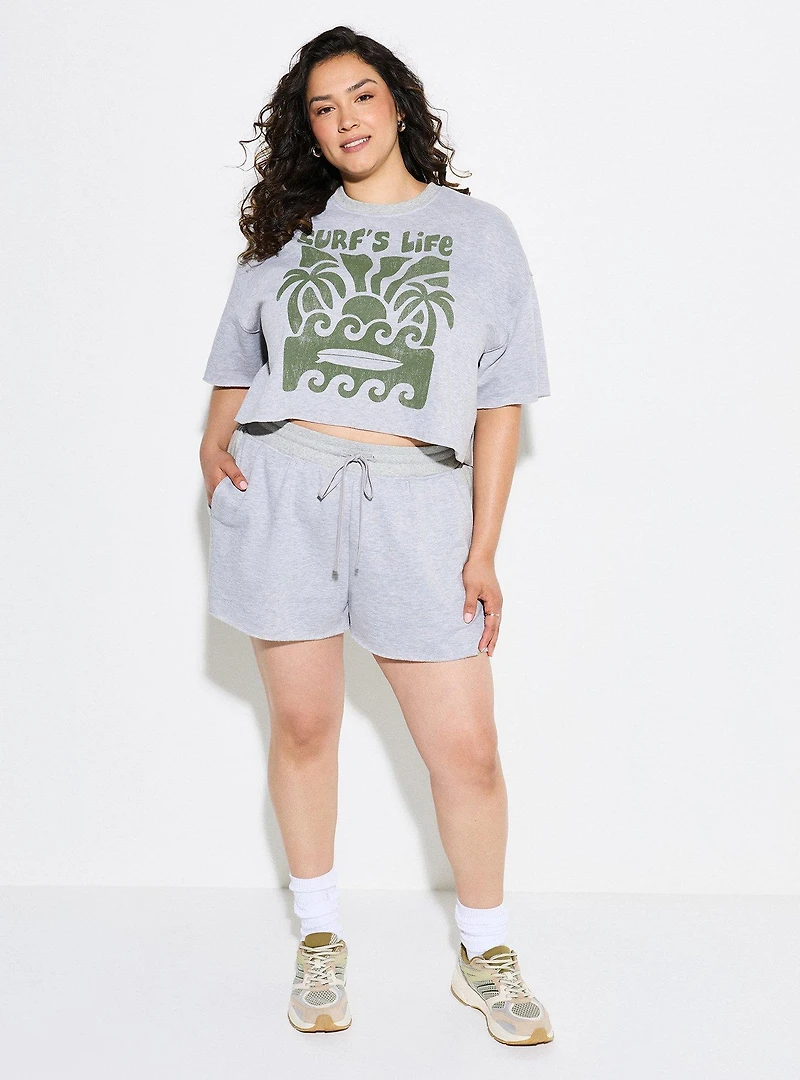 LOVESICK FLEECE SHORT