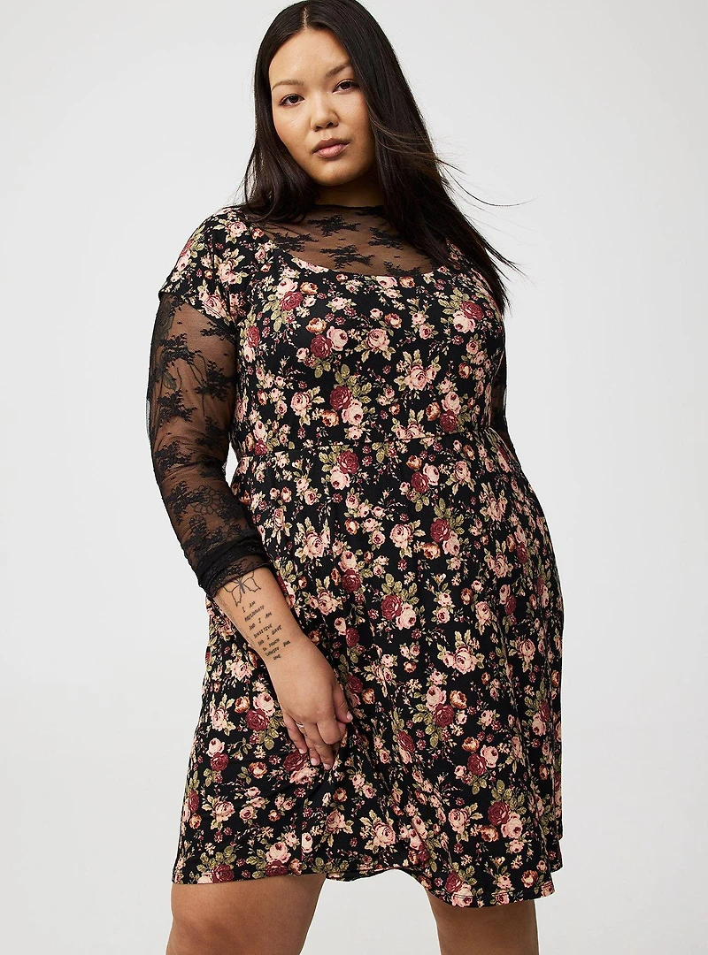Mini Cutout Back Dress